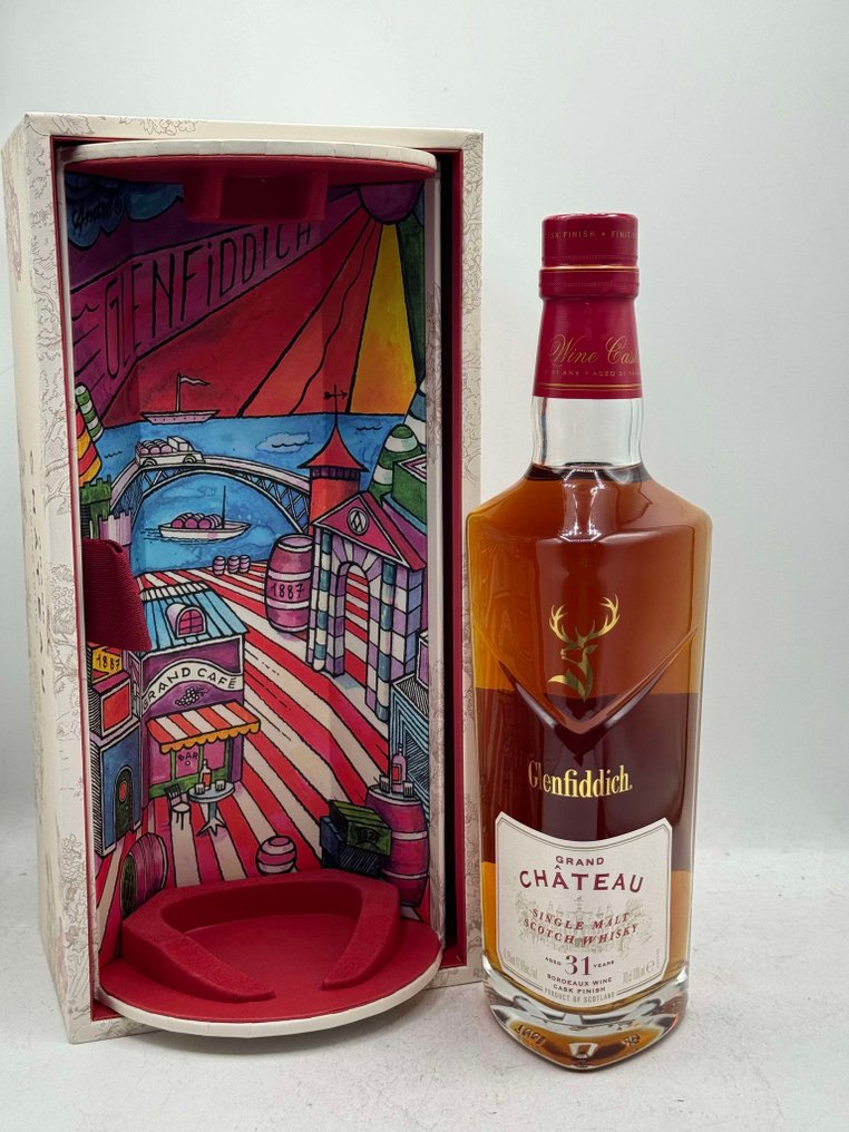 Glenfiddich 31 years old Grand Chateau Bordeaux Wine  - 70cl #1.0