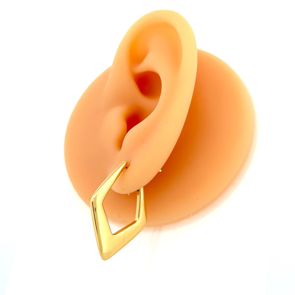 Handmade - Øredobber - 2.9 g - 18 karat Gull #1.0