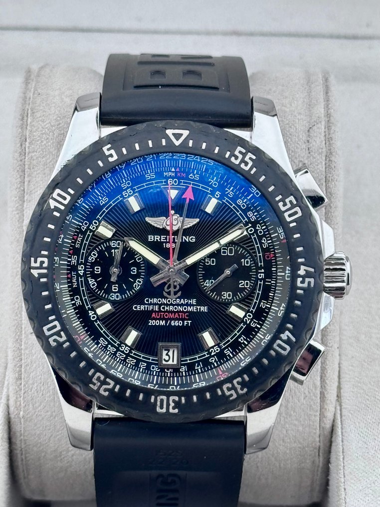 Breitling Skyracer Raven Edition Speciale Automatic Chronograph A27364 Men 2000 2010 auction online Catawiki