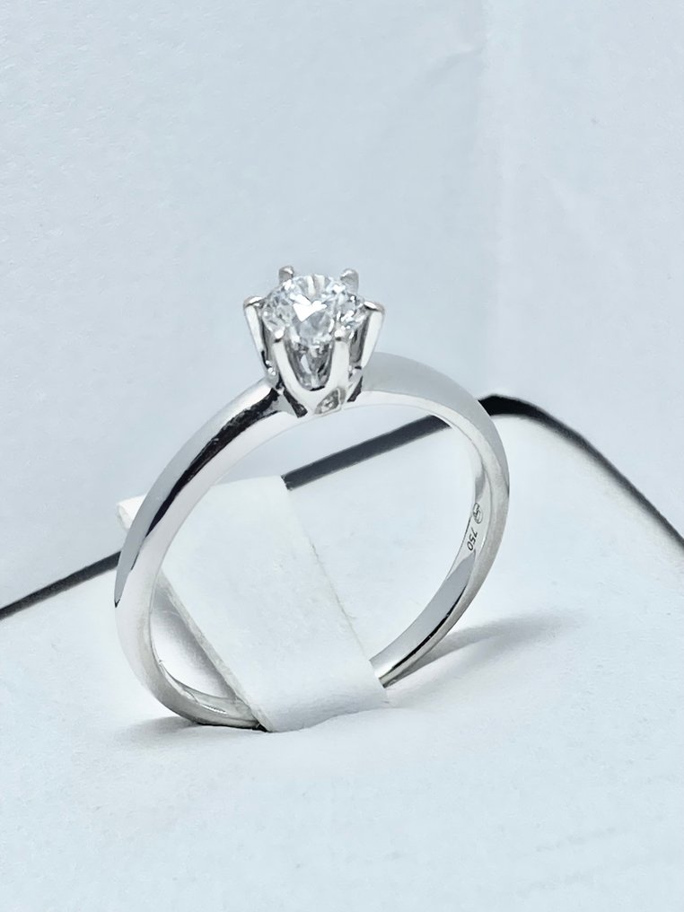 Pala Diamond - 戒指 - 18 克拉 白金 -  0.40ct. tw. 鉆石 (天然)  #2.1