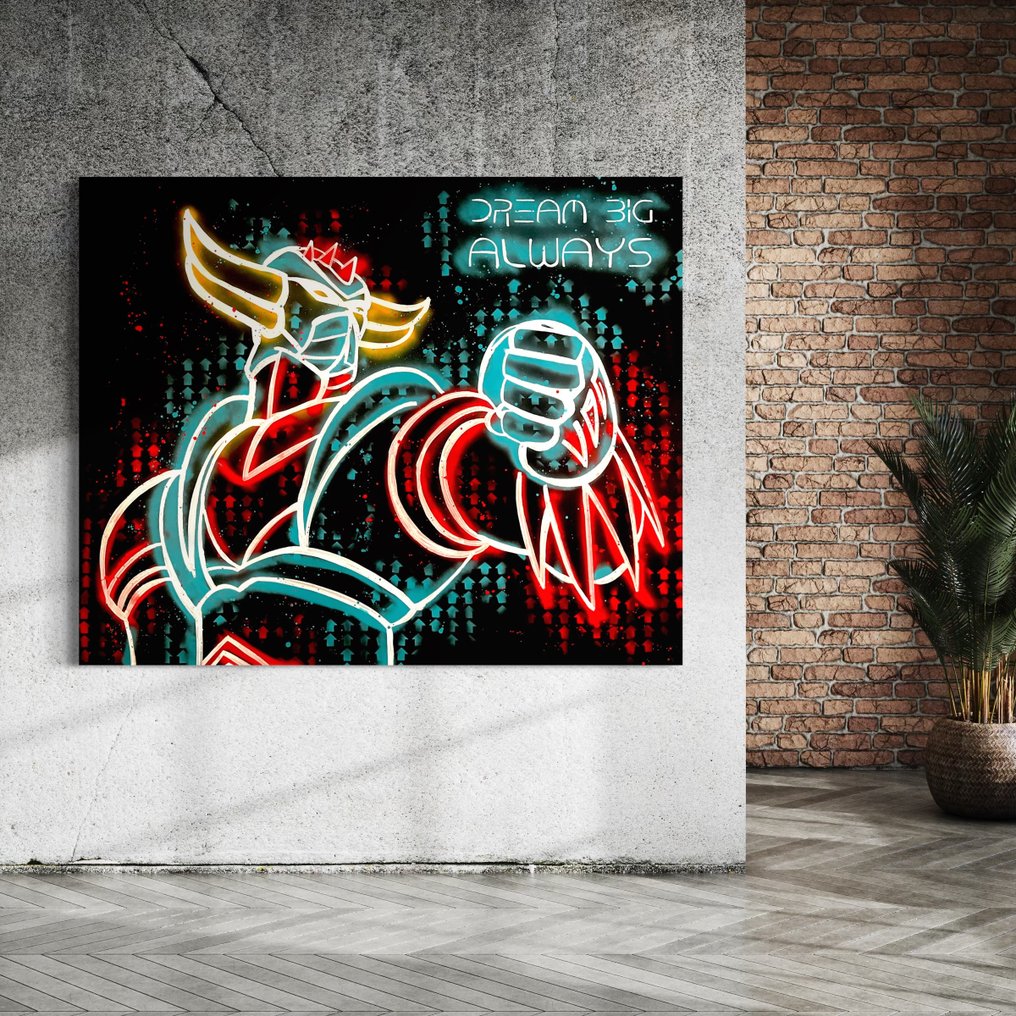 Moabit - Goldorak X Dream Big Always ,Neon XL #2.1