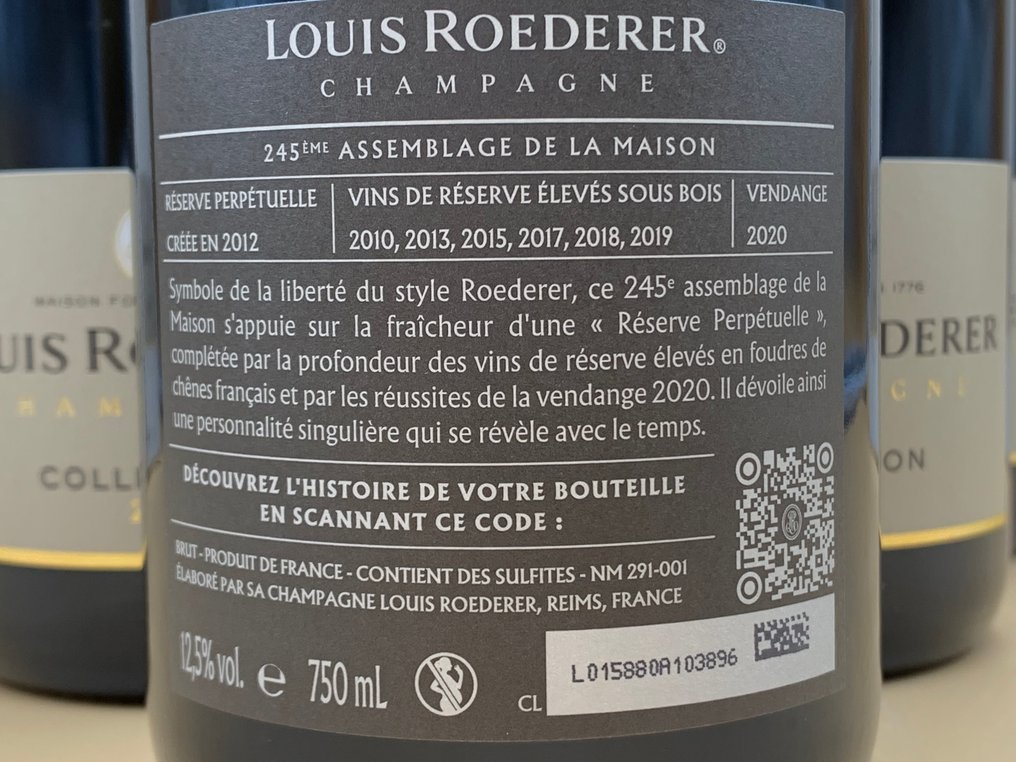 Louis Roederer, 245 - Champagne Brut - 6 Bottles (0.75L) #4.3