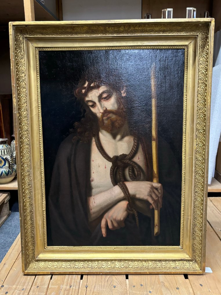 Scuola italiana (XVIII), Da Andrea Solario - Cristo con la Canna #3.2