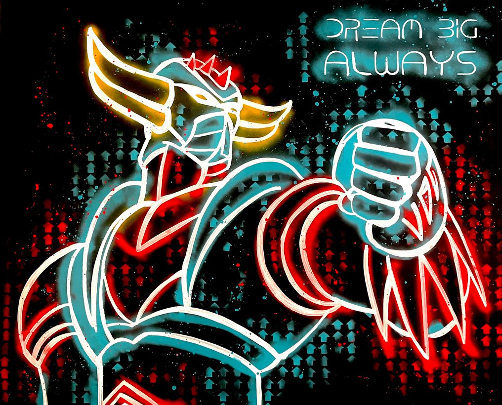 Moabit - Goldorak X Dream Big Always ,Neon XL #1.0