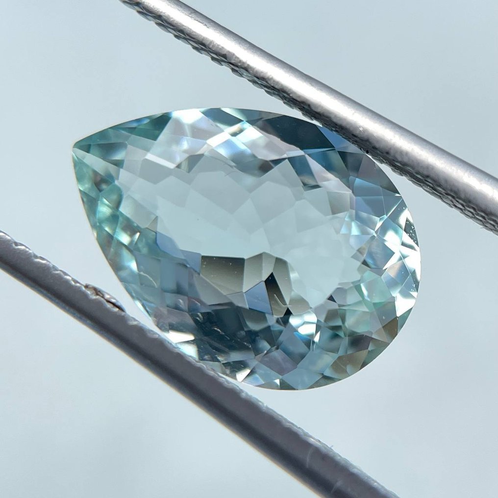 1 pcs  绿色, 蓝色 绿柱石, 海蓝宝石  - 3.82 ct - 国际宝石研究院（IGI） - Loupe 清洁 #1.0