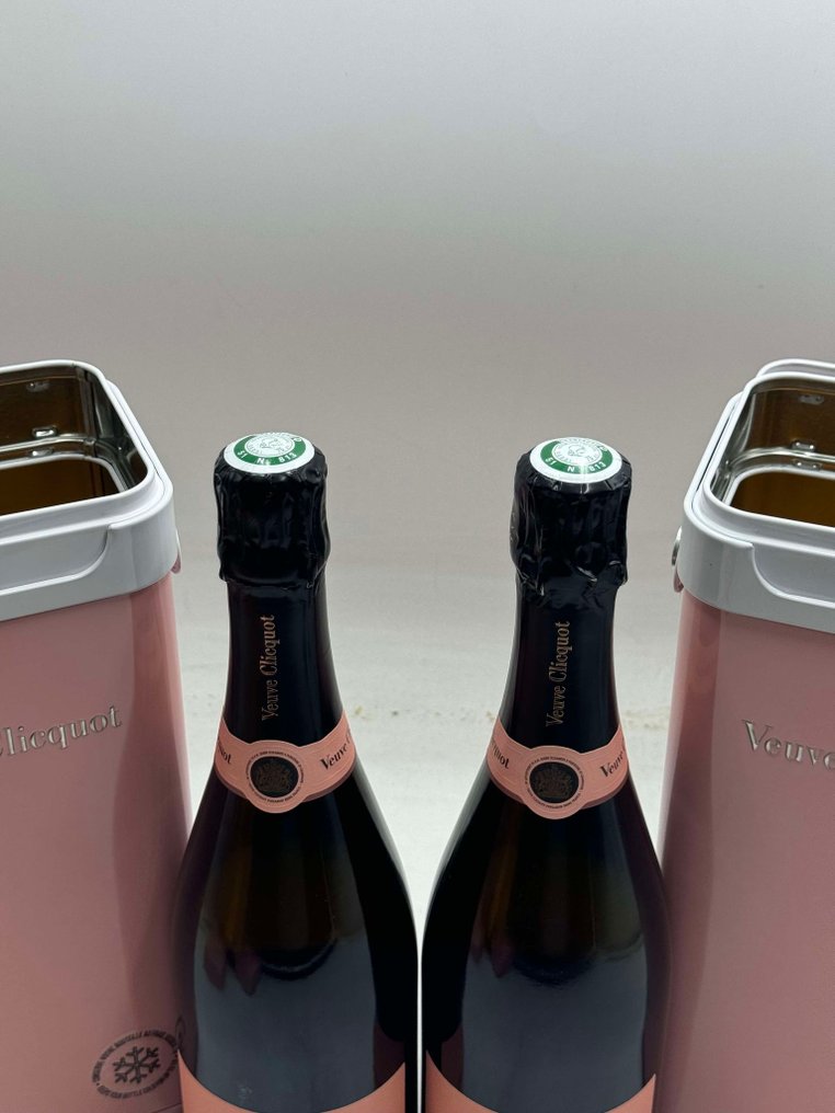 Veuve Clicquot, Edition Glacière Rosé - Champagne Rosé - 2 Bouteilles (0,75 L) #3.2