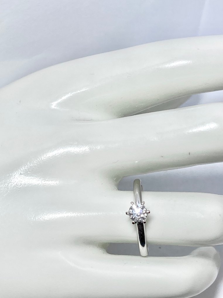 Pala Diamond - 戒指 - 18 克拉 白金 -  0.40ct. tw. 鉆石 (天然)  #4.3