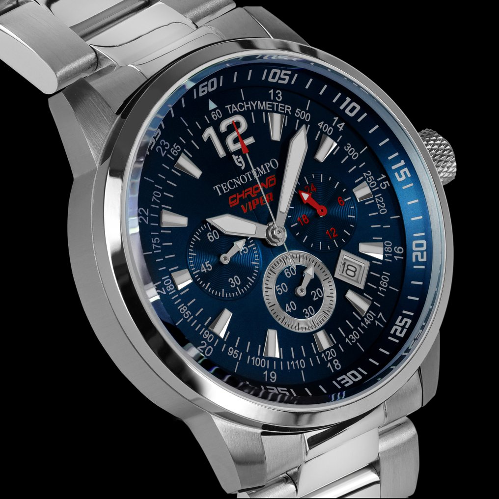 Tecnotempo - Chronograph 100M - "Chrono Viper" Limited Edition - - No Reserve Price - TT.100A.CVBL - Men - 2020+  #1.0