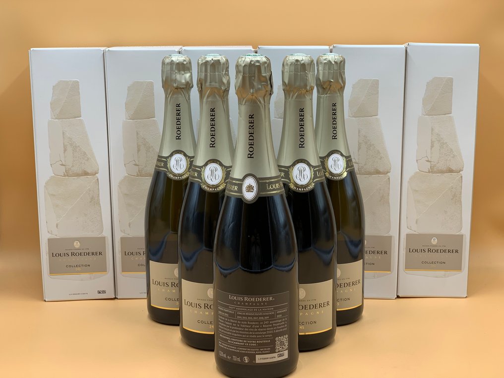 Louis Roederer, 245 - Champagne Brut - 6 Bottles (0.75L) #1.0