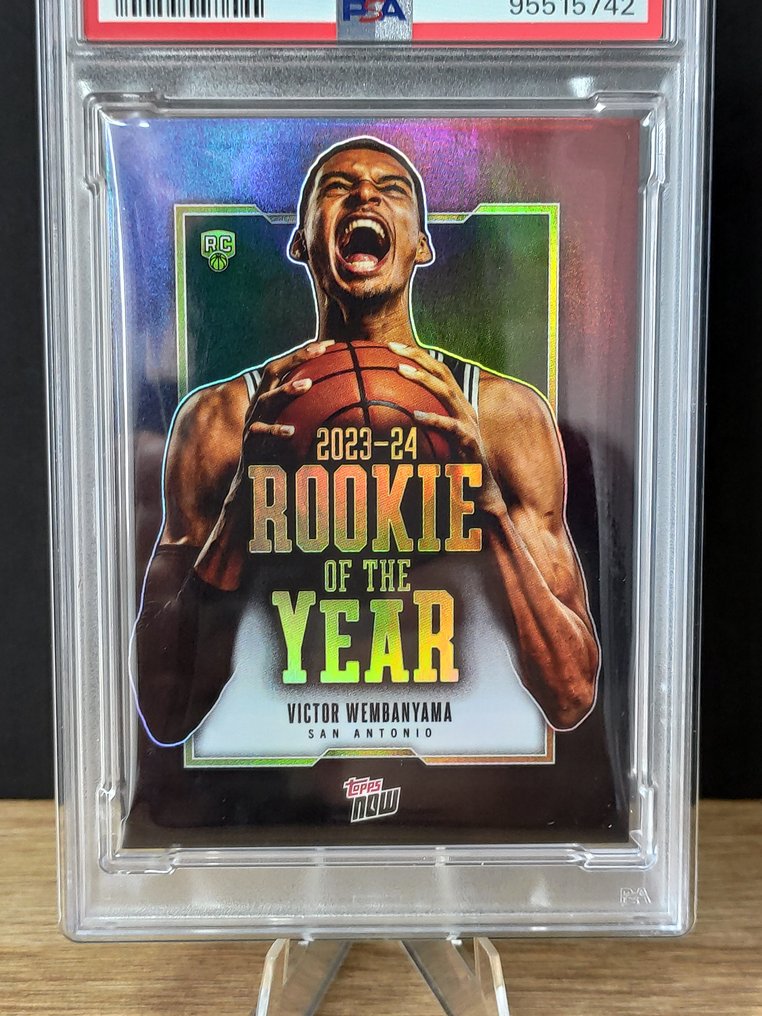 2023 Topps Now Victor Wembanyama #VW6 Rookie Of the Year - PSA 10 Graded card #2.1