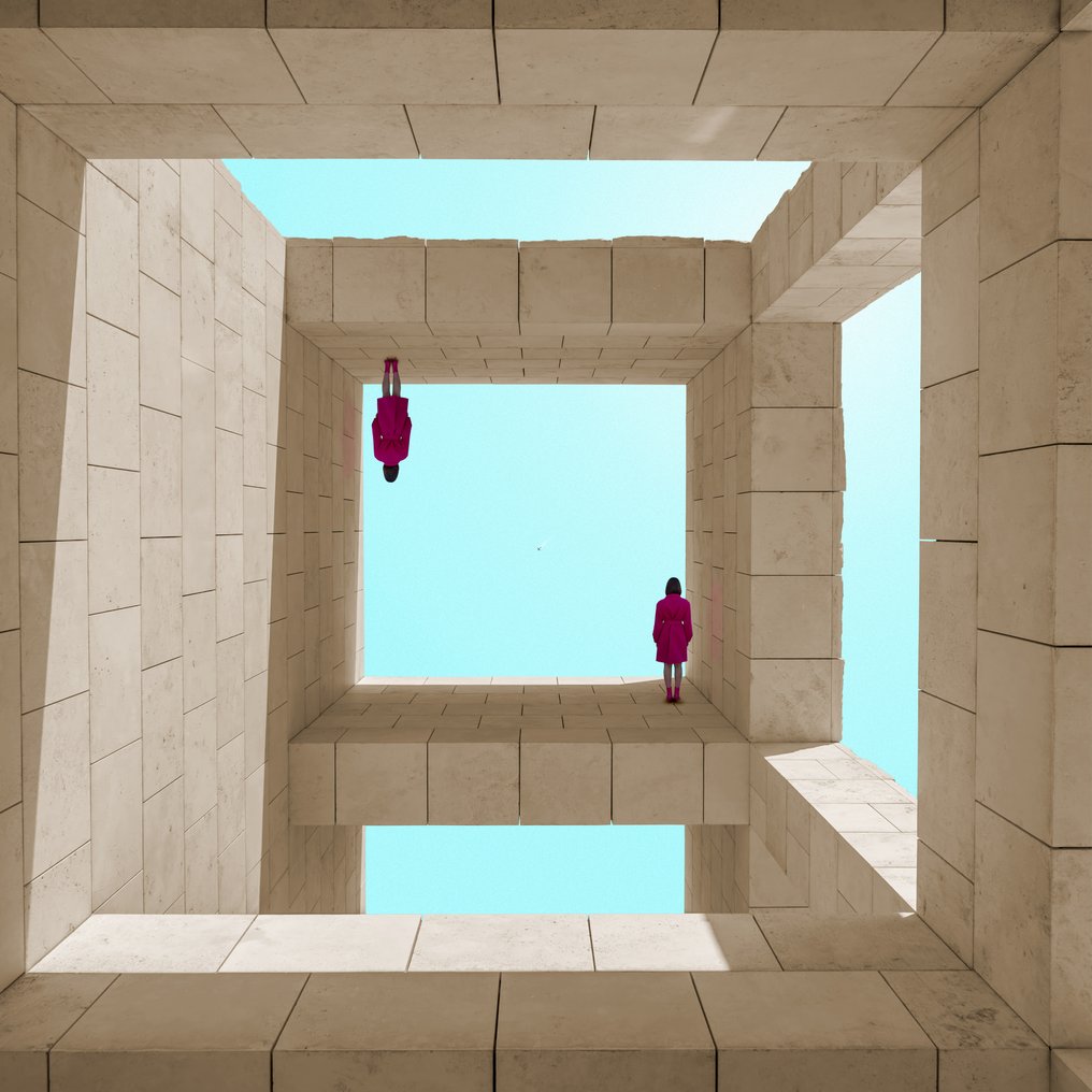 Téber - Friends are Mirrors (Cyan) #1.0