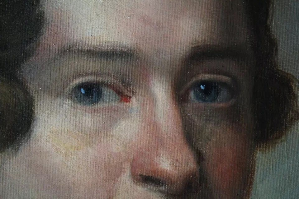 German school (XIX) - Retrato de un oficial del ejército #4.3