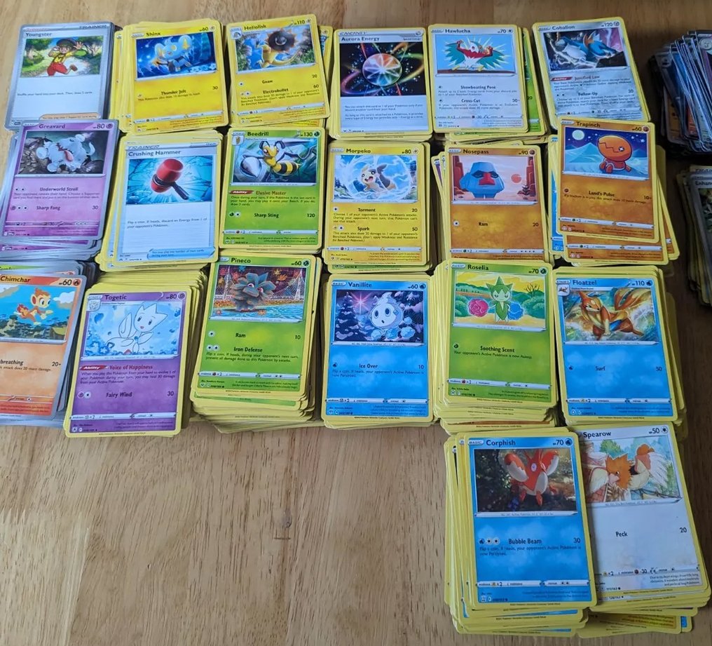 Pokémon - 2500 Bulk cards - Various sets #1.0