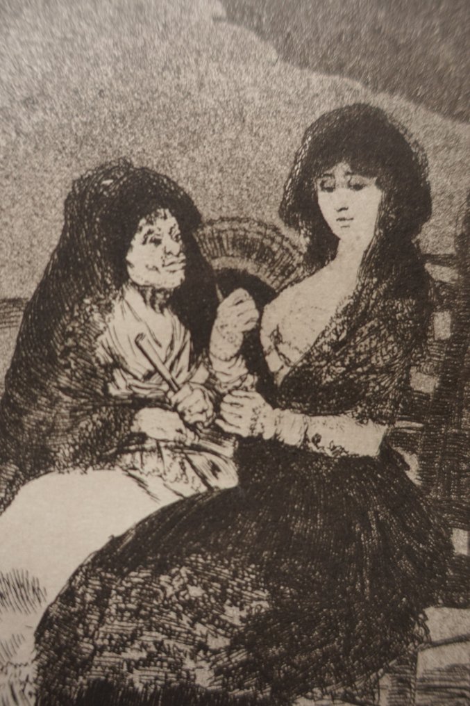 Francisco de Goya (1746-1828) after - Caprichos #15 :  Bellos consejos #3.2