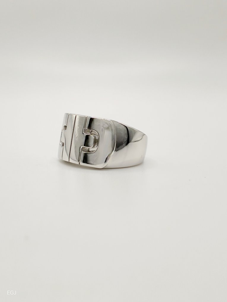 Bvlgari - 戒指 - parentesi - 18 克拉 白金 #1.0