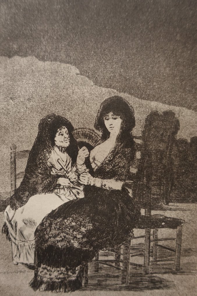 Francisco de Goya (1746-1828) after - Caprichos #15 :  Bellos consejos #1.0