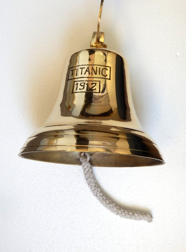 Κουδούνι πλοίου - Grote Titanic 1912 Scheepsbel - Ορείχαλκος #1.0