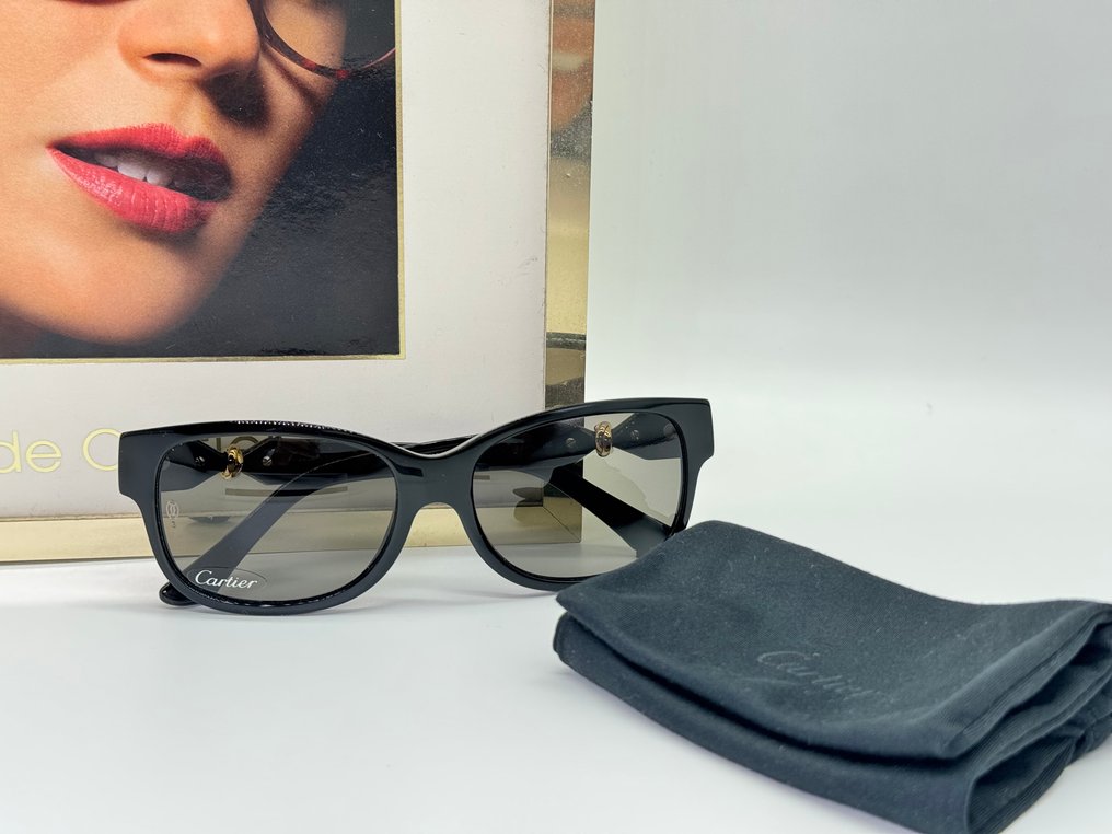 Cartier - Trinity Black Composite T8200830 - Sonnenbrille #1.0