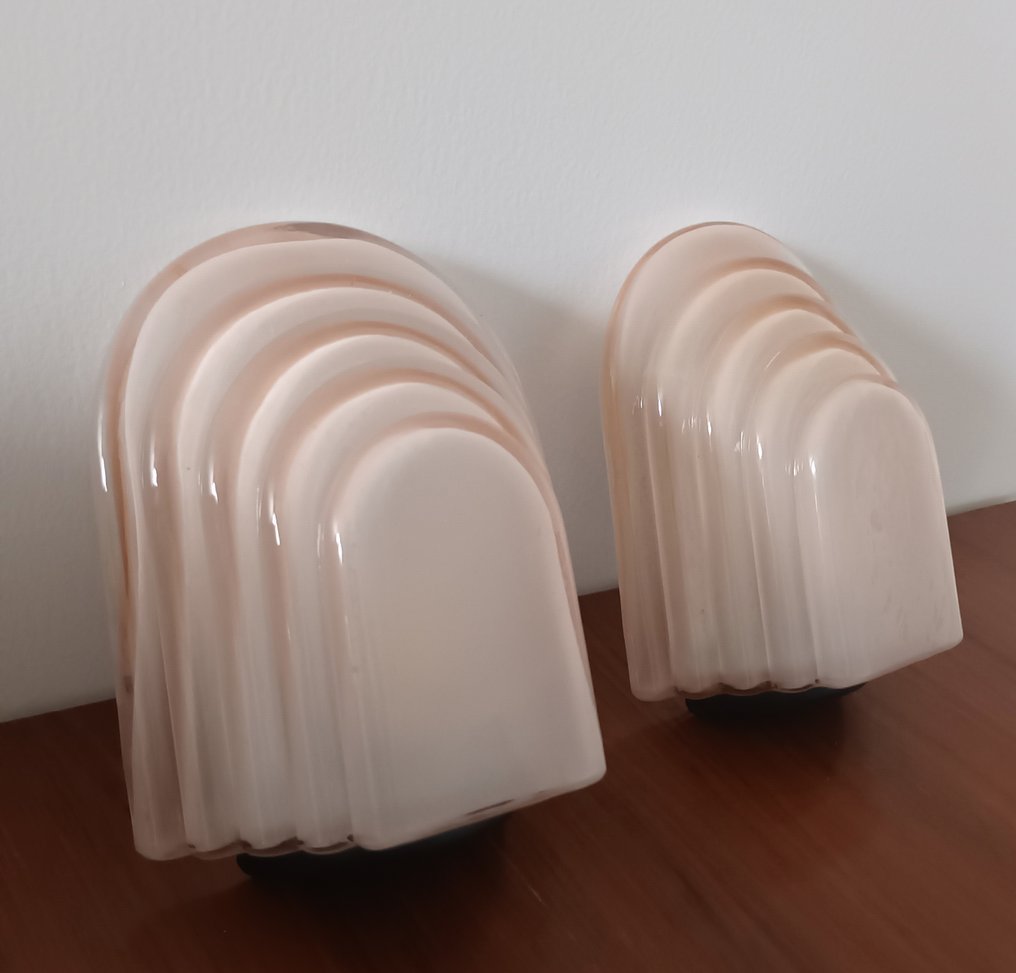 Wandleuchte (2) - Glas, Stahl #2.1