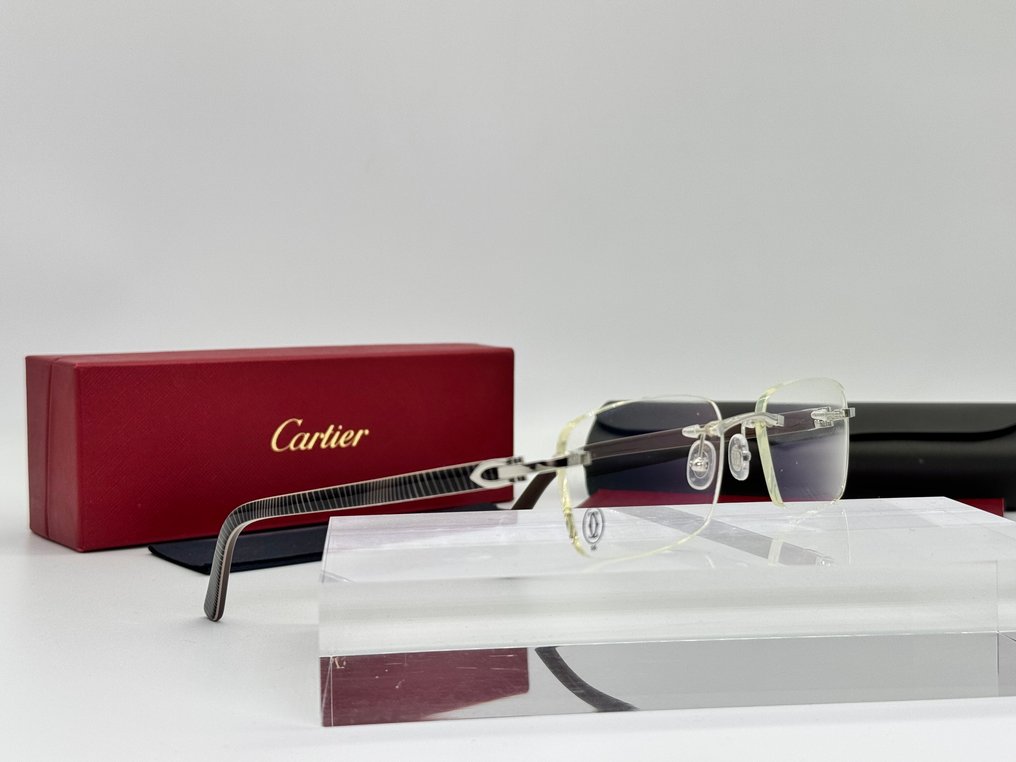 Cartier - C Decor Line Brown Gold Planted 18k - Spectacles #1.0