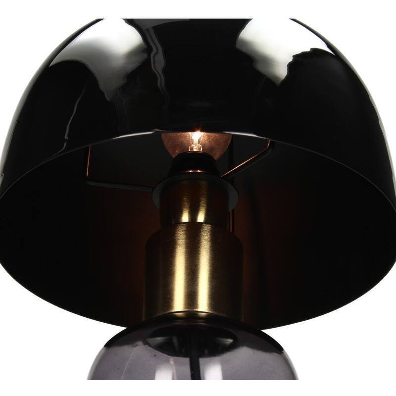 Επιτραπέζιο φωτιστικό - Γυαλί - μαύρο επιτραπέζιο φωτιστικό #3.2