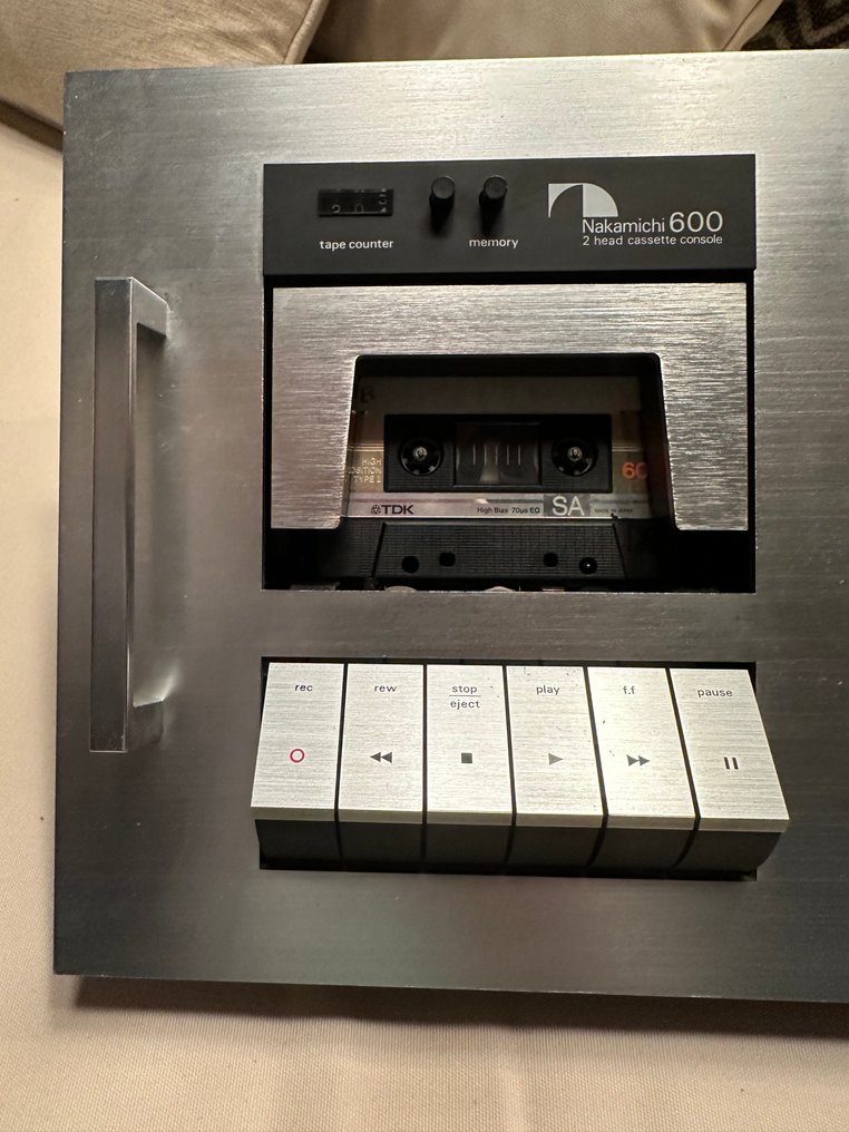 Nakamichi - 600 - Silver - Cassette recorder-player #2.1