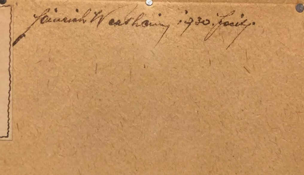 Heinrich Von Wertheim (1870/75-1945) - Alt-Heiligenstadt, Beethovenhaus 1930 #3.2