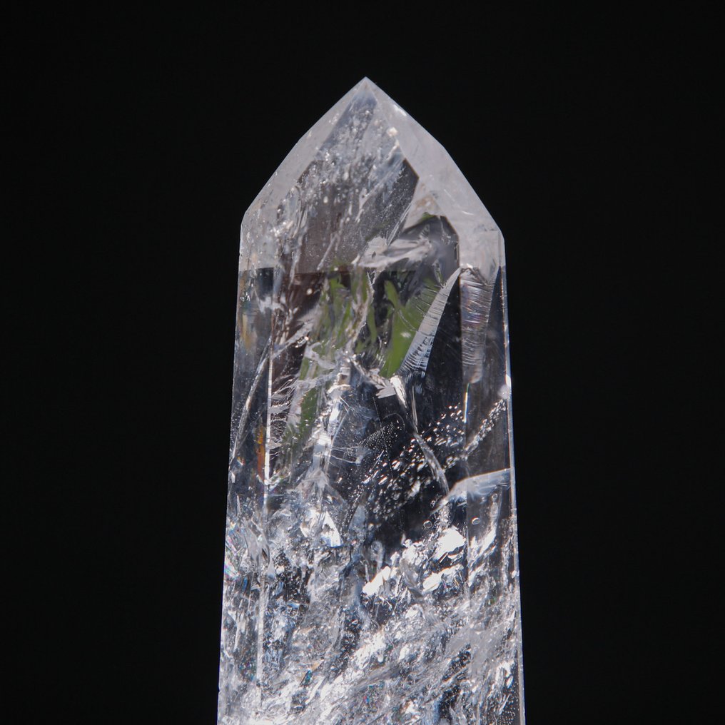 Extra Clear Quartz Point - Top Quality Quartz Obelisk - Height: 273 mm - Width: 61 mm- 815 g #2.1
