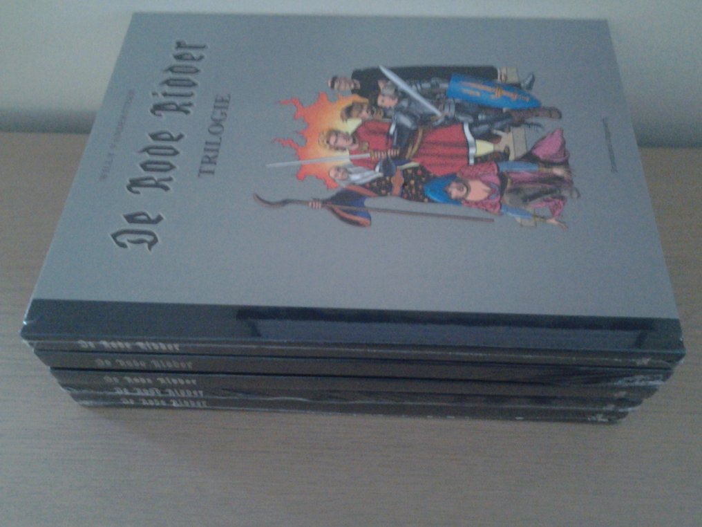 De Rode Ridder - Complete set (grijze) trilogie albums - 5 Album - First edition - 2008/2011 #1.0