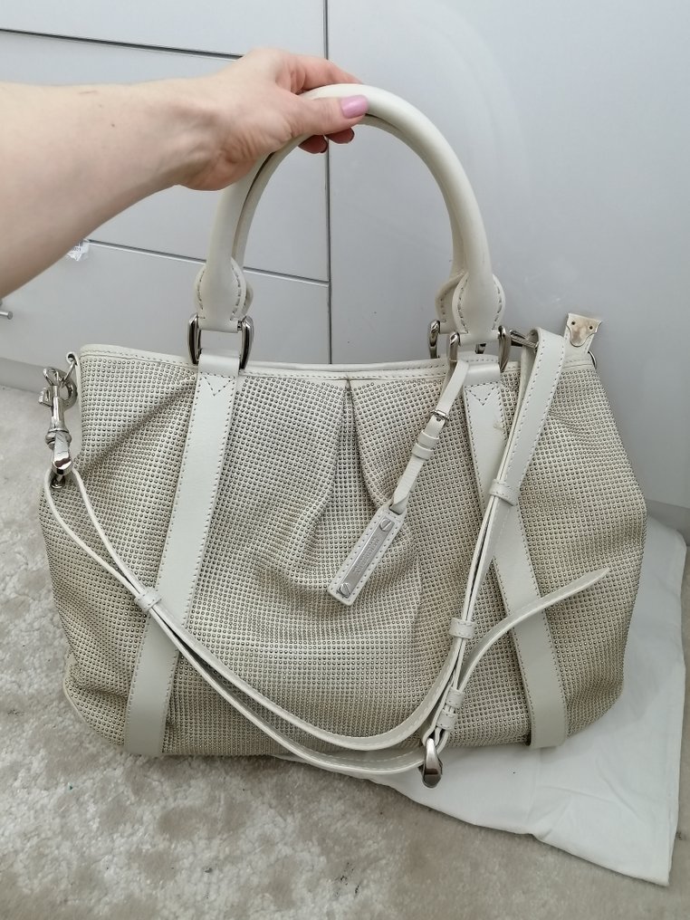 Burberry Off White Studded bag Shoulder bag auction online Catawiki