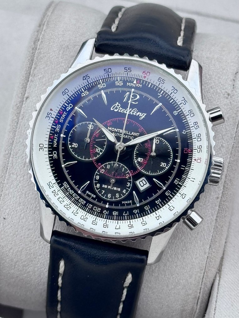Breitling Montbrillant Automatic Chronograph A41330 Men 2000 2010 auction online Catawiki