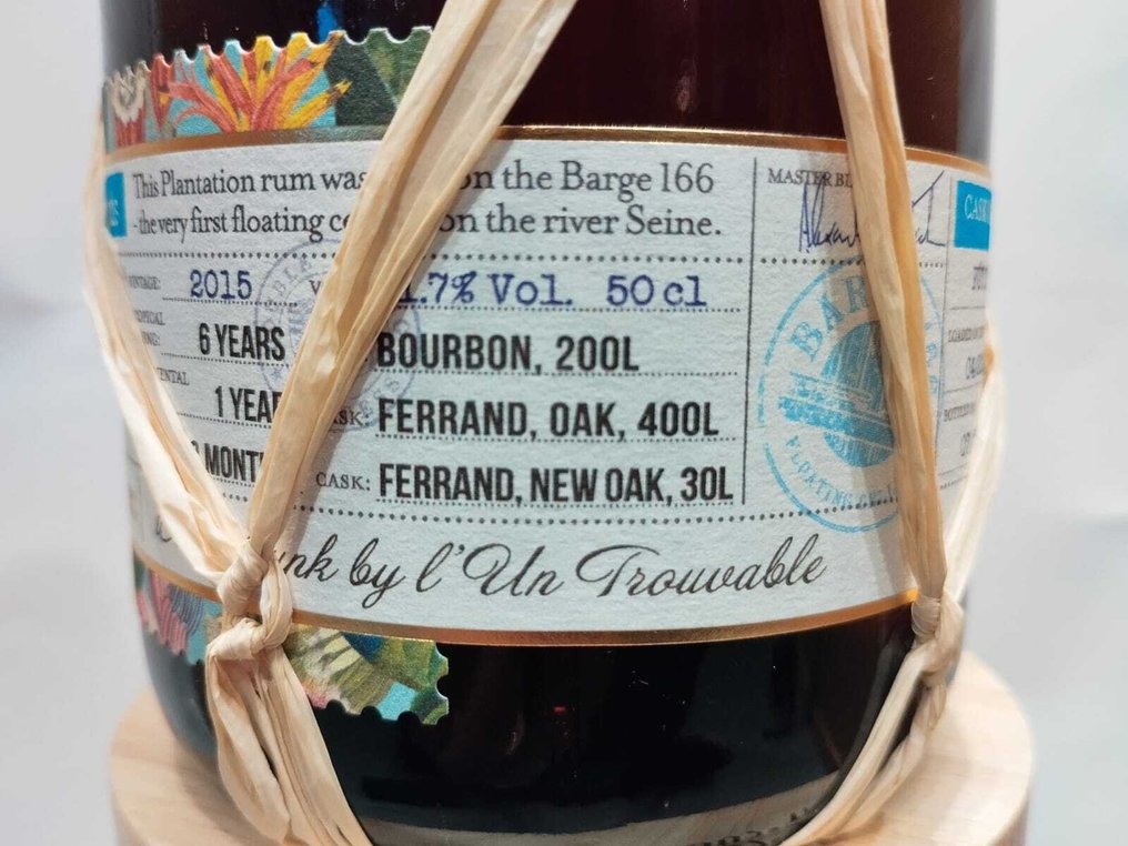 Fiji 2015 8 years old - Barge 166 - Fut no. 2 - b. 2024 - 50cl #2.1