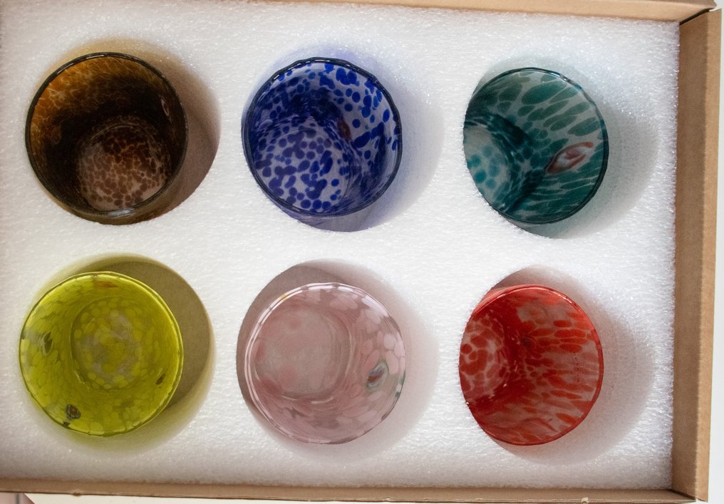 Ribes Atelier - Maryana Iskra - Σετ ποτού (6) - Γυαλί Murano - Δωρεάν αποστολή €ζώνη #2.1