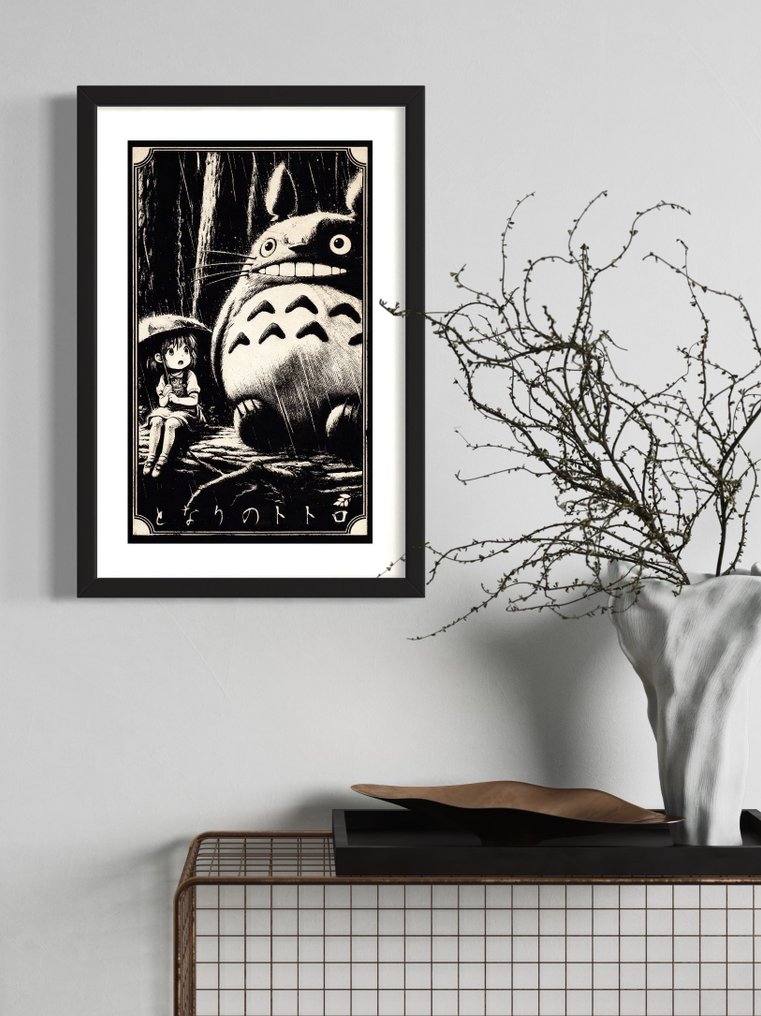 Æ (XX-XXI) - Ghibli’s “My Neighbor Totoro” Collection | Hand painted & CoA #2.1