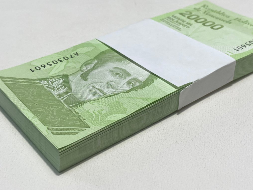 Βενεζουέλα. - 100 x 20 000 Bolívares - 2019 - Pick 110  (χωρίς τιμή ασφαλείας) #2.1