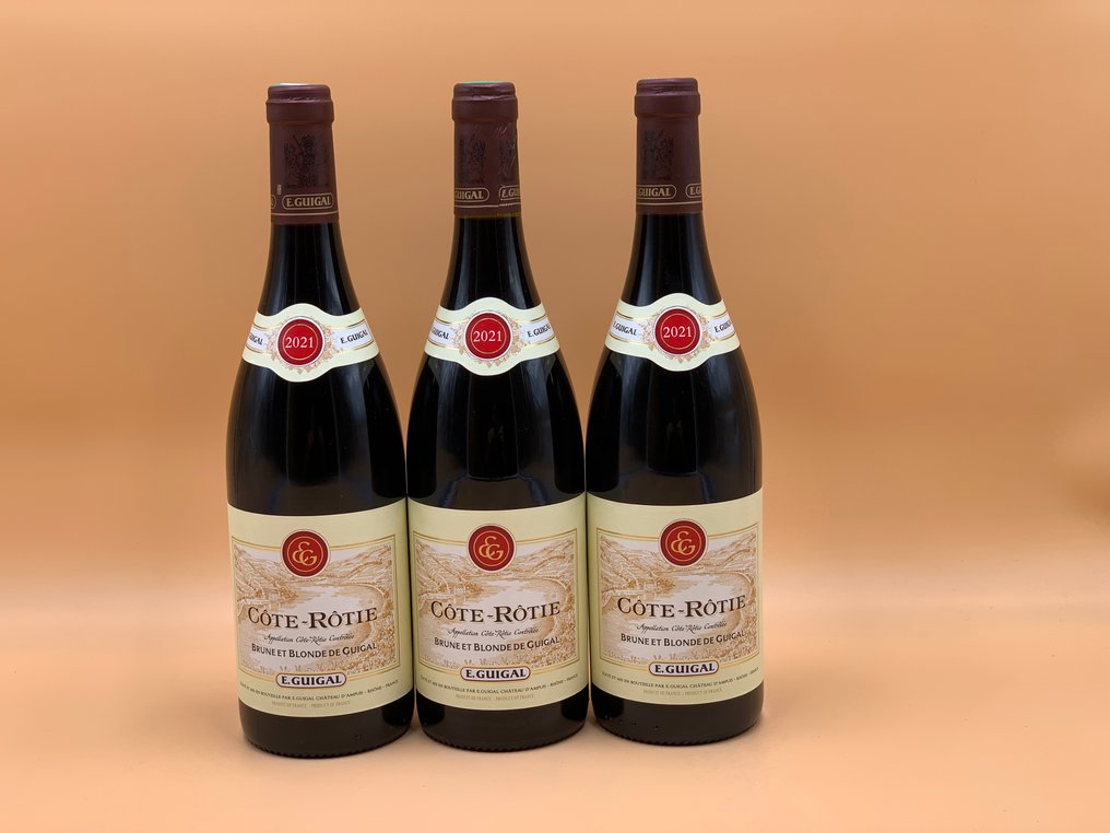2021 Guigal Côte-Rôtie Brune et Blonde - 罗纳河 - 3 Bottles (0.75L) #1.0