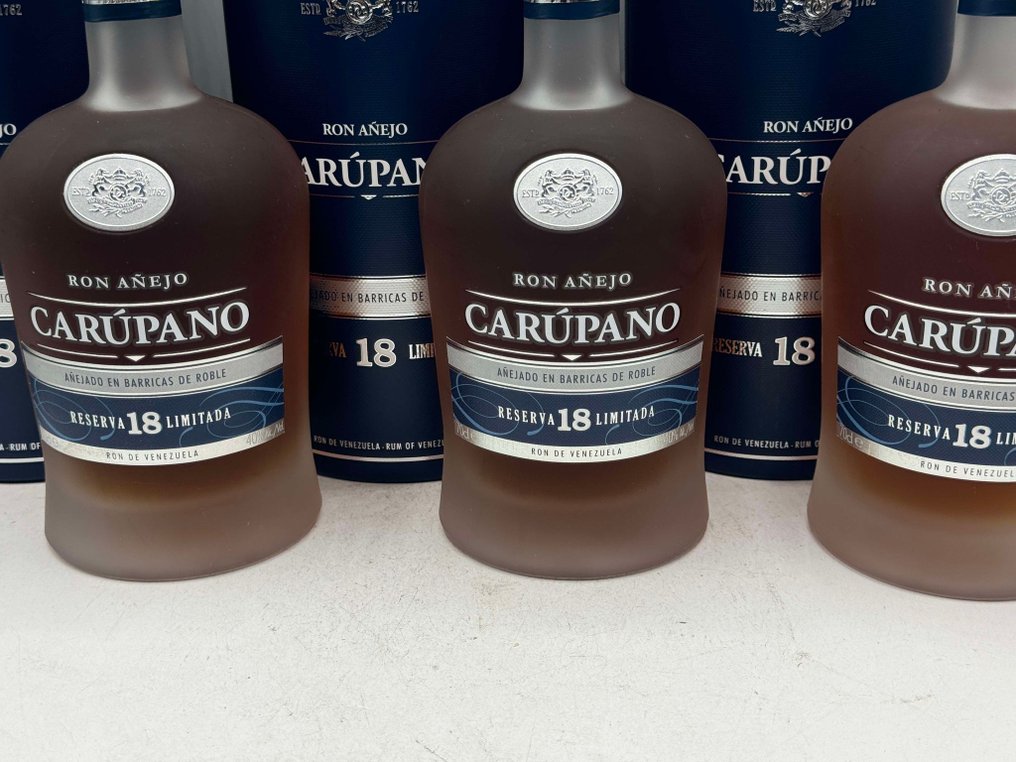 Carùpano - Reserva Limitada 18  - 70 cl - 3 flaskor #2.1