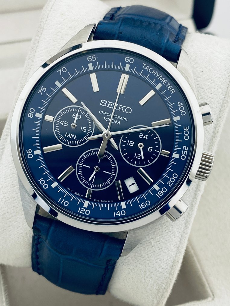 Seiko chronograph 6t63 online