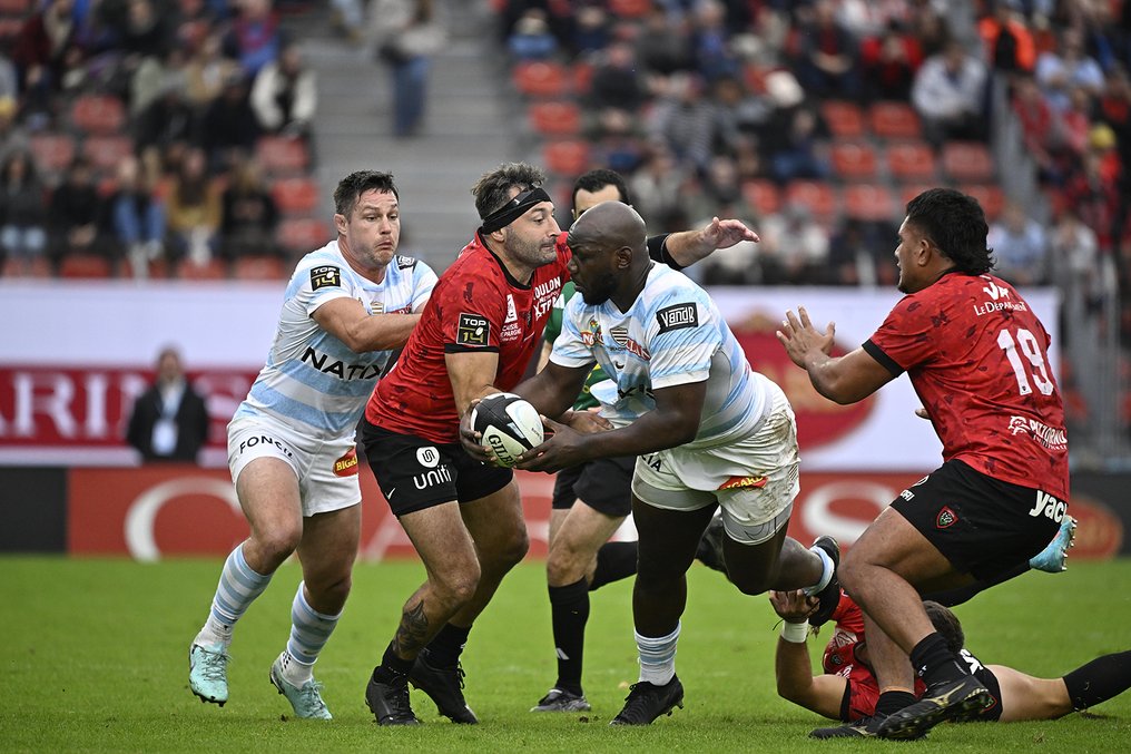 Racing 92 vs. Toulon Top 14 Jordan Joseph Worn and signed jersey auction online Catawiki