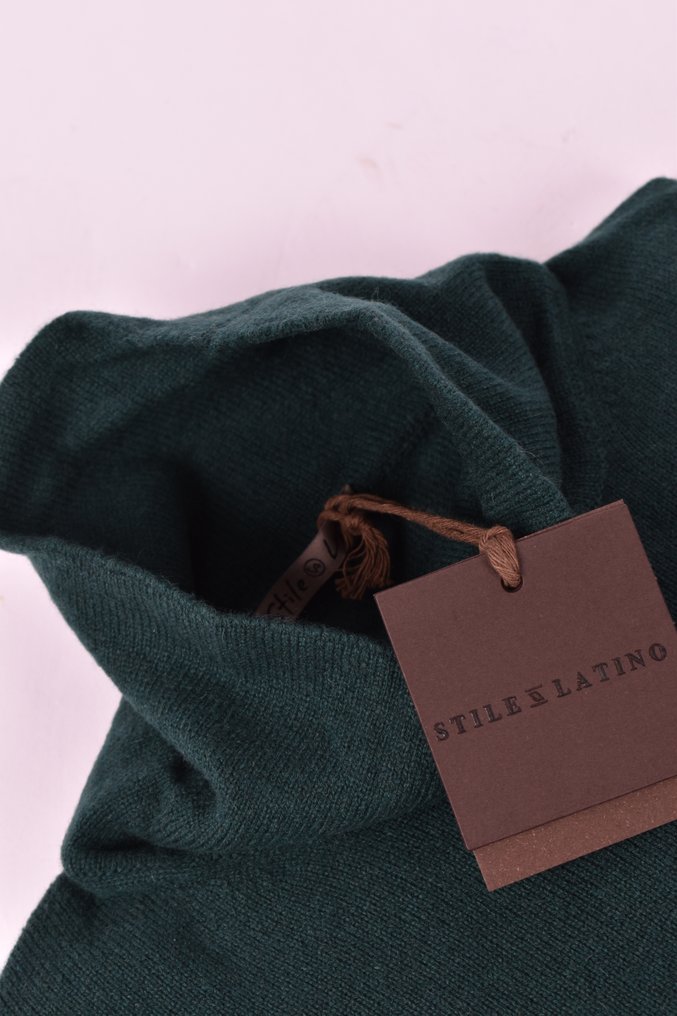 STILE LATINO - Cashmere - Turtleneck - 52 M / L - No reserve price - Camisola de malha grossa - New with tags #2.1