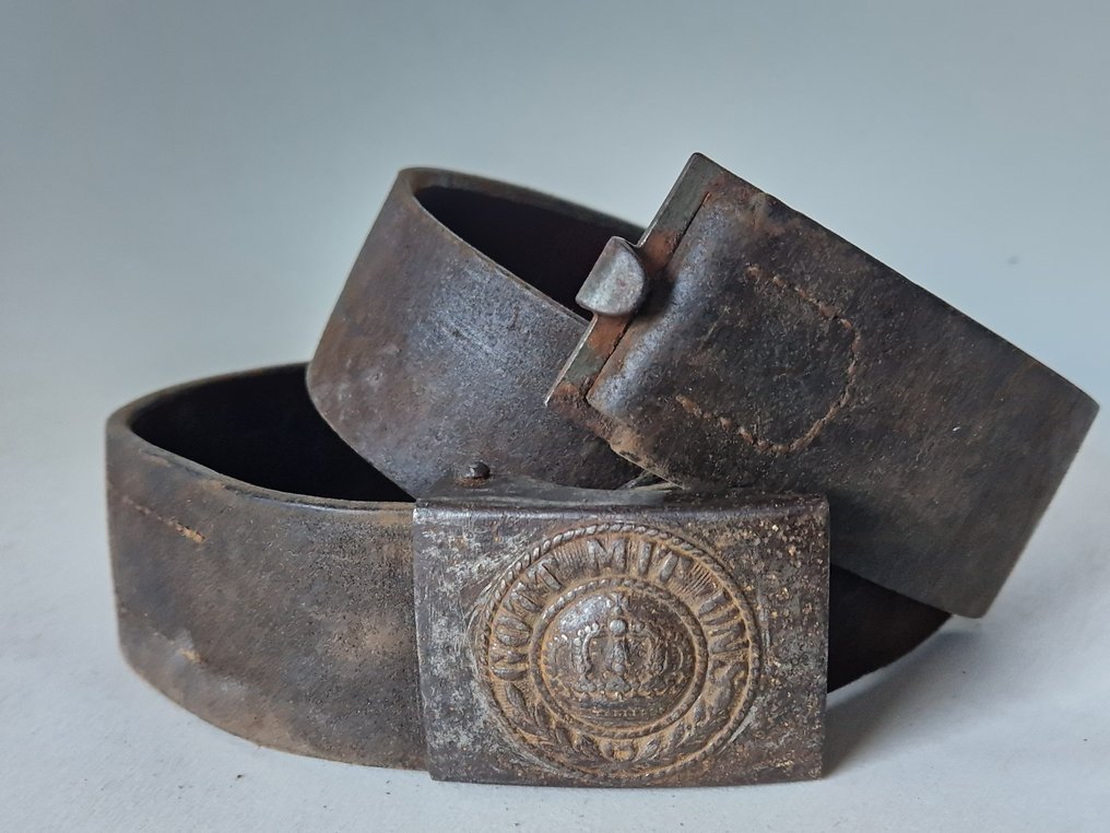 Germany Army Infantry Military uniform German Belt of the German Empire in World War I auction online Catawiki