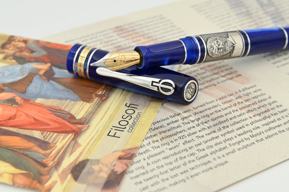 Maita - Collezione Filosofi: Talete | Edizione Limitata a 199 esemplari | NUOVA - Töltőtoll #4.3