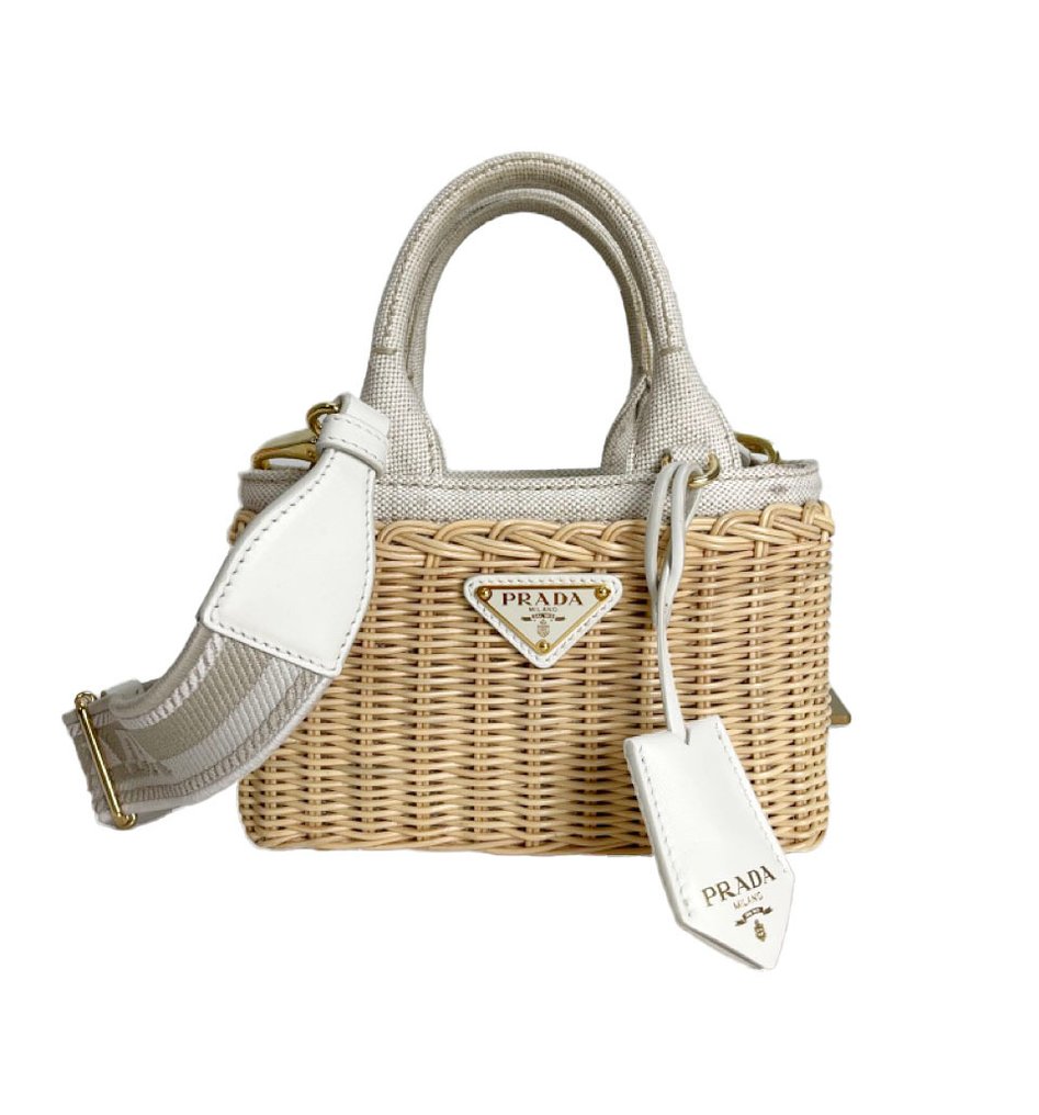 Prada Midollino Bag auction online Catawiki