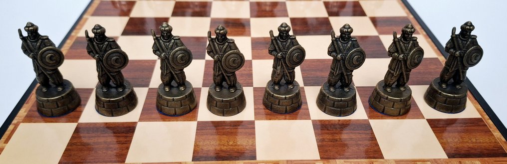 Set di scacchi - "Reconquista" Cristianos Y Musulmanes - Metallo #4.3