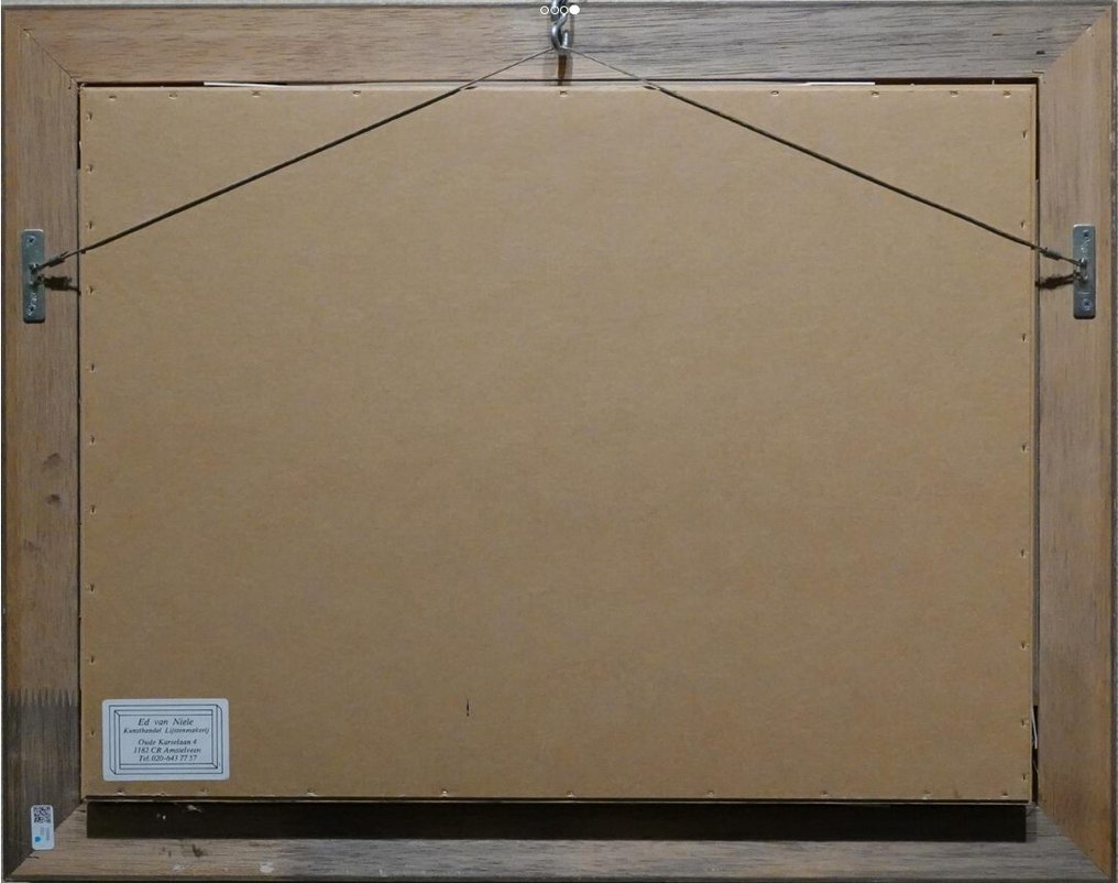 Willem Weissenbruch (1864-1941) - Polderlandschap met bootje bij Molen #3.2