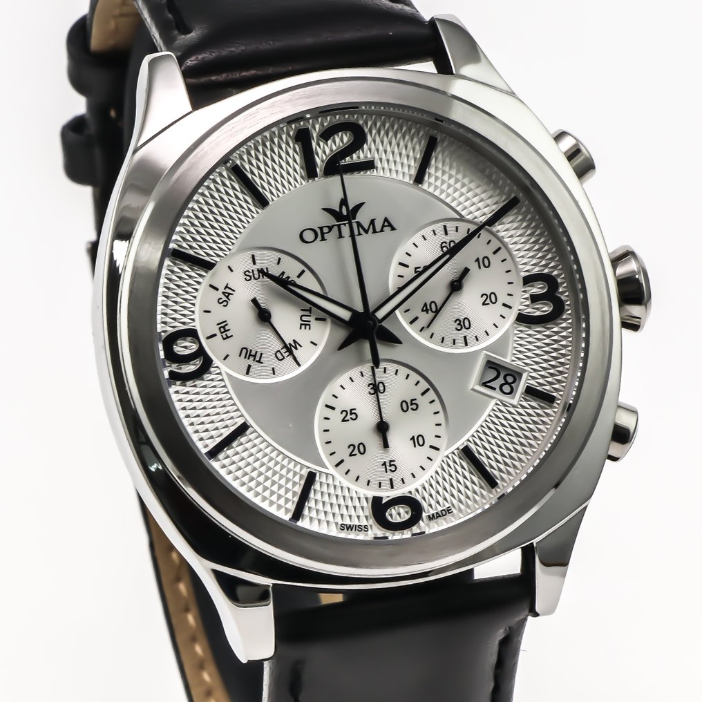 Optima - Swiss Chronograph - OSC449-SL-1 - Nincs minimálár - Férfi - 2010-2020  #1.0