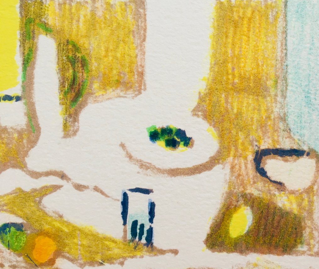 Roger Dérieux (1922-2015) - Nature-morte - Lithographie originale signée #2.1