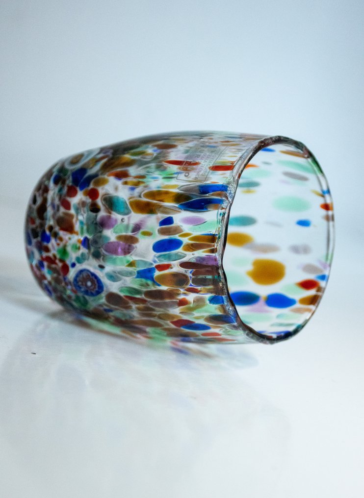 Ribes Atelier Murano - Mariana Iskra - Conjunto de copos de bebidas diversas (6) - Presente de Natal com Frete Grátis - Vidro Murano - Sem produção em massa #2.1