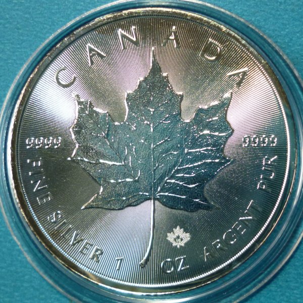 Canada. 5 Dollars 2016/2017 Maple Leaf, 2x1 Oz (.999) (No Reserve Price