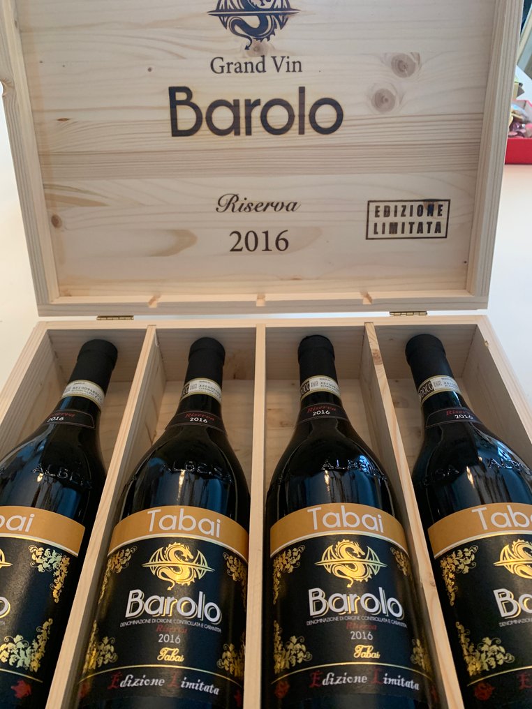 2016 Tabai - Edizione Limitata - Barolo Riserva - 4 Bottles (0.75L) #1.0